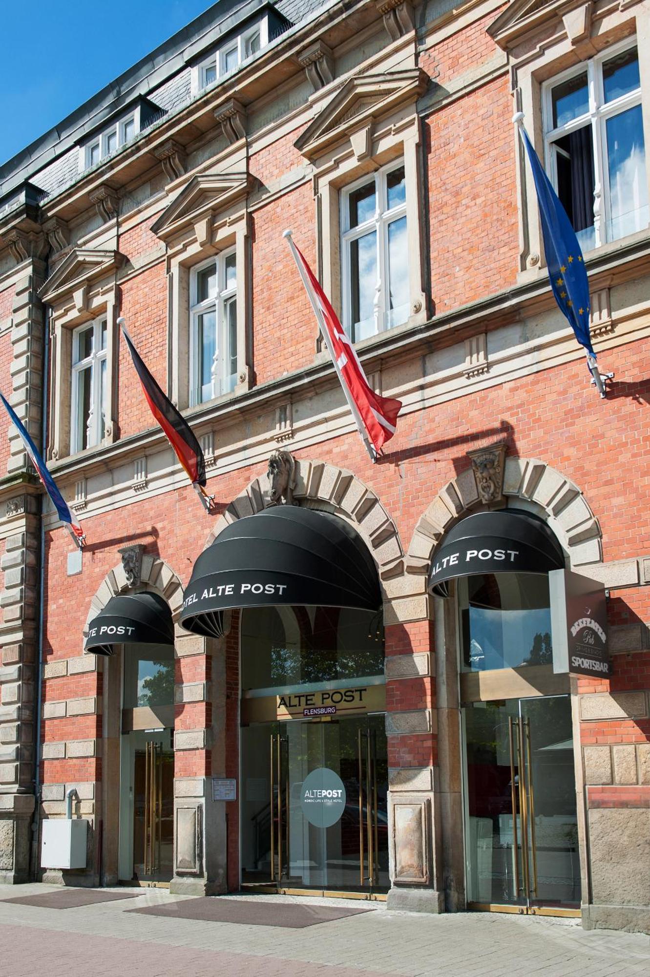 Hotel Alte Post Flensburgo Esterno foto